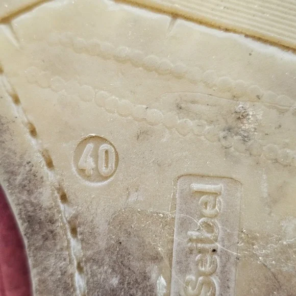 Josef Seibel Sienna 03 Carmin Ankle Boots, Red Leather, Womens Size 9 US / 40 EU - Picture 7 of 7